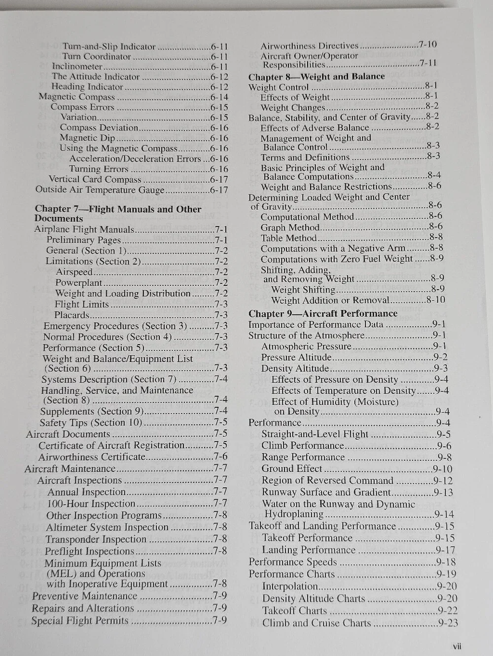 Pilot's Handbook of Aeronautical Knowledge FAA-H-8083-25 Flight Training Manual